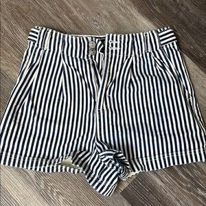 Urban outfitters BDG shorts. Striped Navy and White Women's Shorts